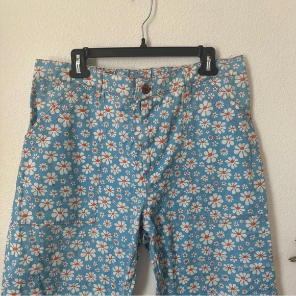 Big Bud Press Lazy Daisy Work Pants Blue - Picture 3 of 5
